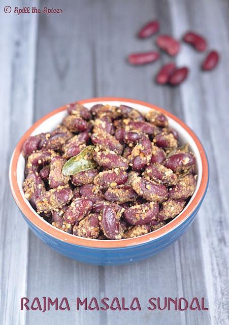 Rajma Masala Sundal | Kidney Beans Sundal
