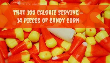 That 100 Calorie Service of Candy Corn