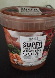 M&S Souper Sweet Potato and Black Bean Soup