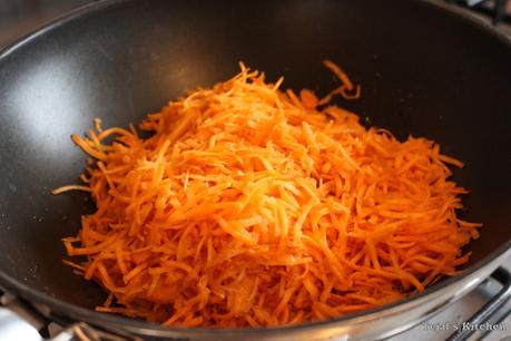 Carrot Fudge Rolls ( Gajjar Halwa)