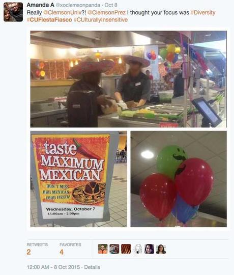 Clemson University apologizes for ‘Maximum Mexican’ food day