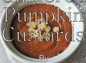 Gingered Pumpkin Custards