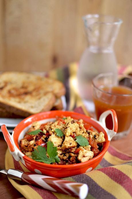 Scrambled Paneer/ Indian Cottage Cheese