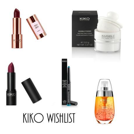 Wishlist | Kiko Milano Cosmetics