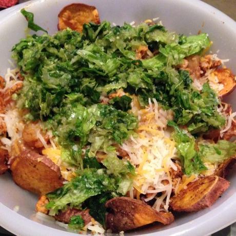Turkey Nacho Salad | Recipe | Football Recipes