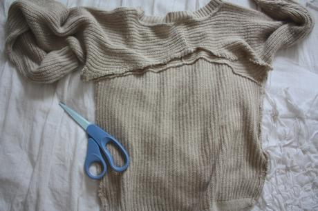 How To: Cable Knit Sweater + Tassel Pillow 