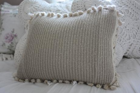 How To: Sweater + Tassel Pillow