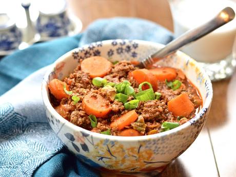 Texas Slow Cooker Beef Chili from Down South Paleo