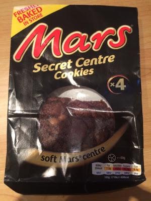 Today's Review: Mars Secret Centre Cookies