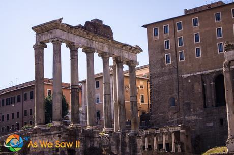 We did a DIY Rome tour and saw the Roman Forum