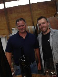 Mark and Justinn Recktenwald of Wild Brute Winery bring some FLX brawn to the tasting.