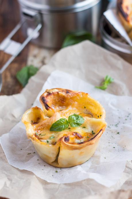 Easy Lasagna Cups