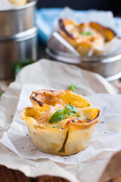 Easy Lasagna Cups