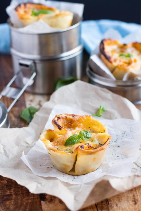 Easy Lasagna Cups