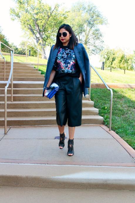 STYLE SWAP TUESDAYS - FAUX LEATHER CULOTTES