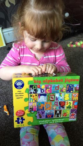 Orchard toys alphabet puzzle and app