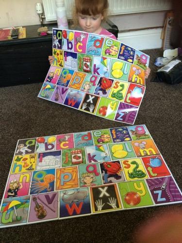 Orchard toys alphabet puzzle and app