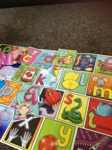 Orchard toys alphabet puzzle and app