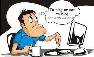 Blogger Blogging Off Blog