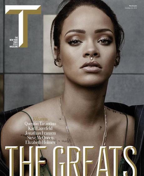 Rihanna Covers Time Magazine’s The Greats Issue