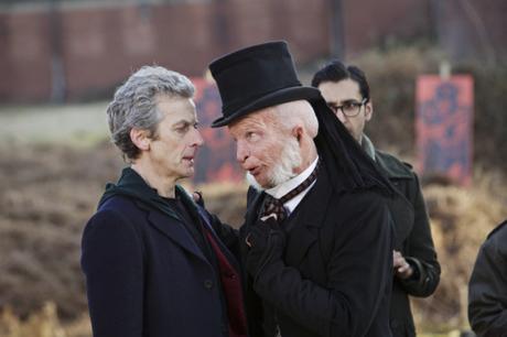WARNING: Embargoed for publication until 00:00:01 on 06/10/2015 - Programme Name: Doctor Who   - TX: 10/10/2015 - Episode: BEFORE THE LAKE (By Toby Whithouse) (No. 4) - Picture Shows: ***EMBARGOED UNTIL 6th OCT 2015*** Doctor Who (PETER CAPALDI), Prentis (PAUL KAYE), Bennett (ARSHER ALI) - (C) BBC   - Photographer: Simon Ridgway
