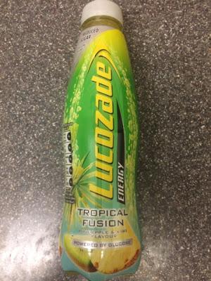 Today's Review: Lucozade Tropical Fusion