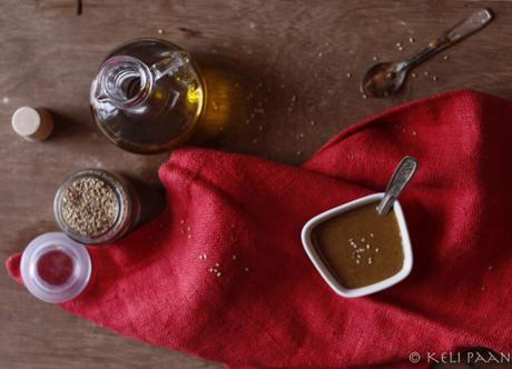 Tahini… the nutty Middle Eastern dip/condiment.. !