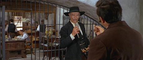 Col. Mortimer in For a Few Dollars More Settling some business at the local bank.