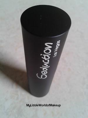 Seduction Las Vegas Lipstick in no. 16 Pink Peach  Review & Swatches