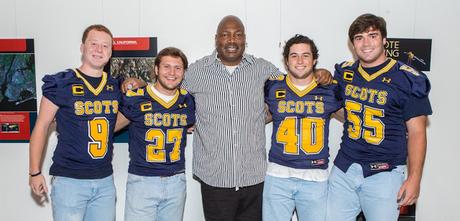 Charles Haley Scores at 31st Annual CARE Breakfast
