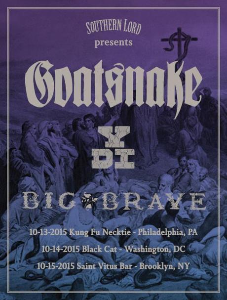 GOATSNAKE To Play Desertfest And Three East Coast US Shows Next Week