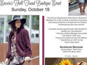 Join Nordstrom's ENCORE Department Fall Trend Boutique Event