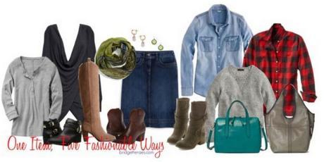 Throwback Thursday: The Right Accessories, Denim Skirts, Updating Cardigans
