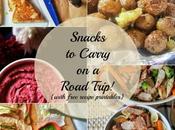 Road Trip Snacks Carry {with Free Recipe Printables}