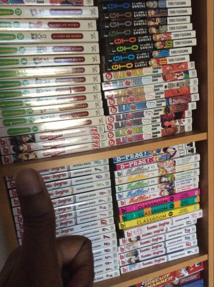 Justin's Manga Bookshelf is lame