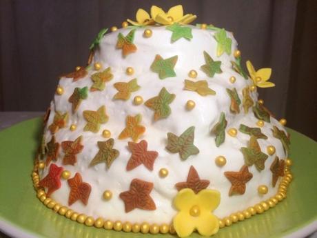 gbbo lemon drizzle gluten free showstopper three tier autumn decoration cake recipe