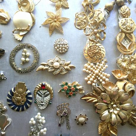 Vintage Brooch Cuffs