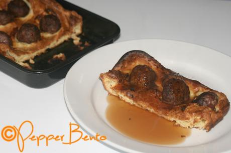 Pepper's Meatball Toad In The Hole Recipe SU