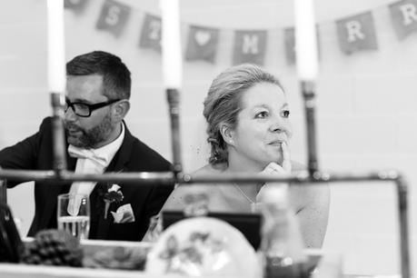 Wedding speeches at Barmbyfield Barn