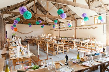 Rustic details at barmbyfield barn wedding DIY