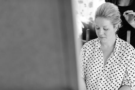 Bride Preparation for Barmbyfield Barn Wedding