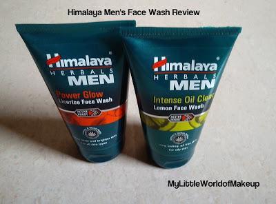 Himalaya Herbals Men Intense Oil Clear Lemon & Power Glow Licorice Face Wash Review Himalaya Herbals Men Intense Oil Clear Lemon & Power Glow Licorice Face Wash Review