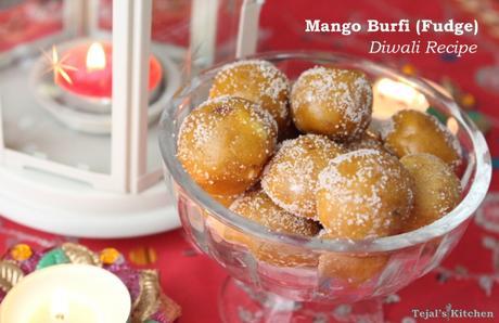 Mango Burfi (Fudge)