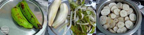 How to make raw banana fry