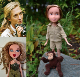 Jane Goodall doll