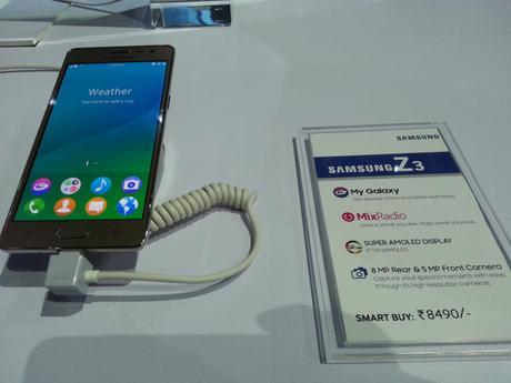 Highlights of Samsung’s Tizen based Z3