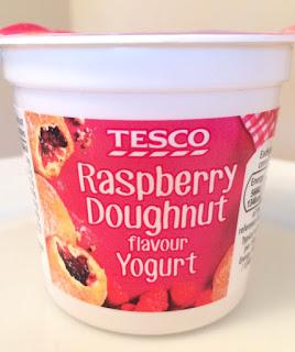 New Instore: Tesco Raspberry Doughnut Flavour Yogurt (UPDATED!)