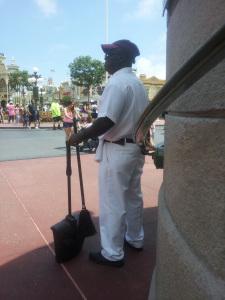 Disney cleaner uniform