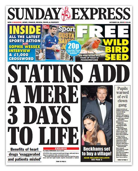 Big Headlines about Statins