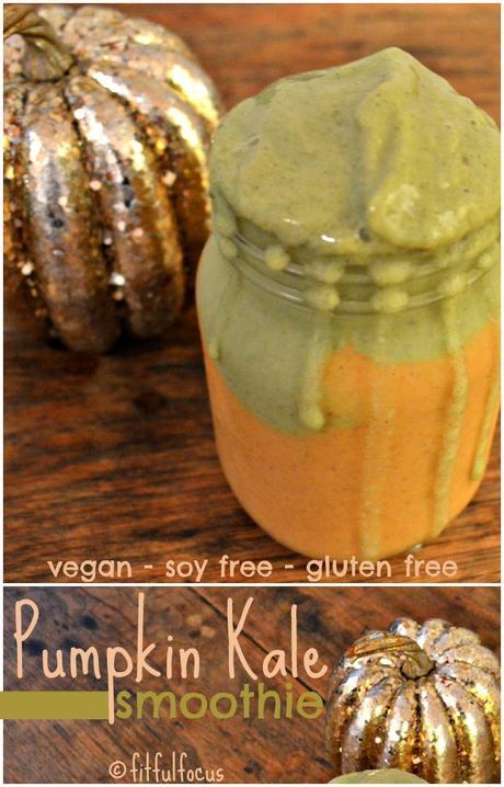 Pumpkin Kale Smoothie | Veggie Recipes | Vegan | The Casual Veggie